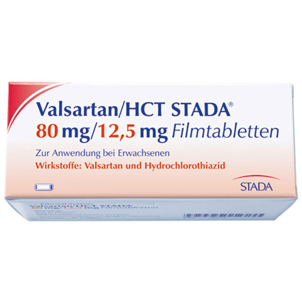 Valsartan HCT STADA 80 Mg 12 5 Mg 56 St Mit Dem E Rezept Kaufen Shop