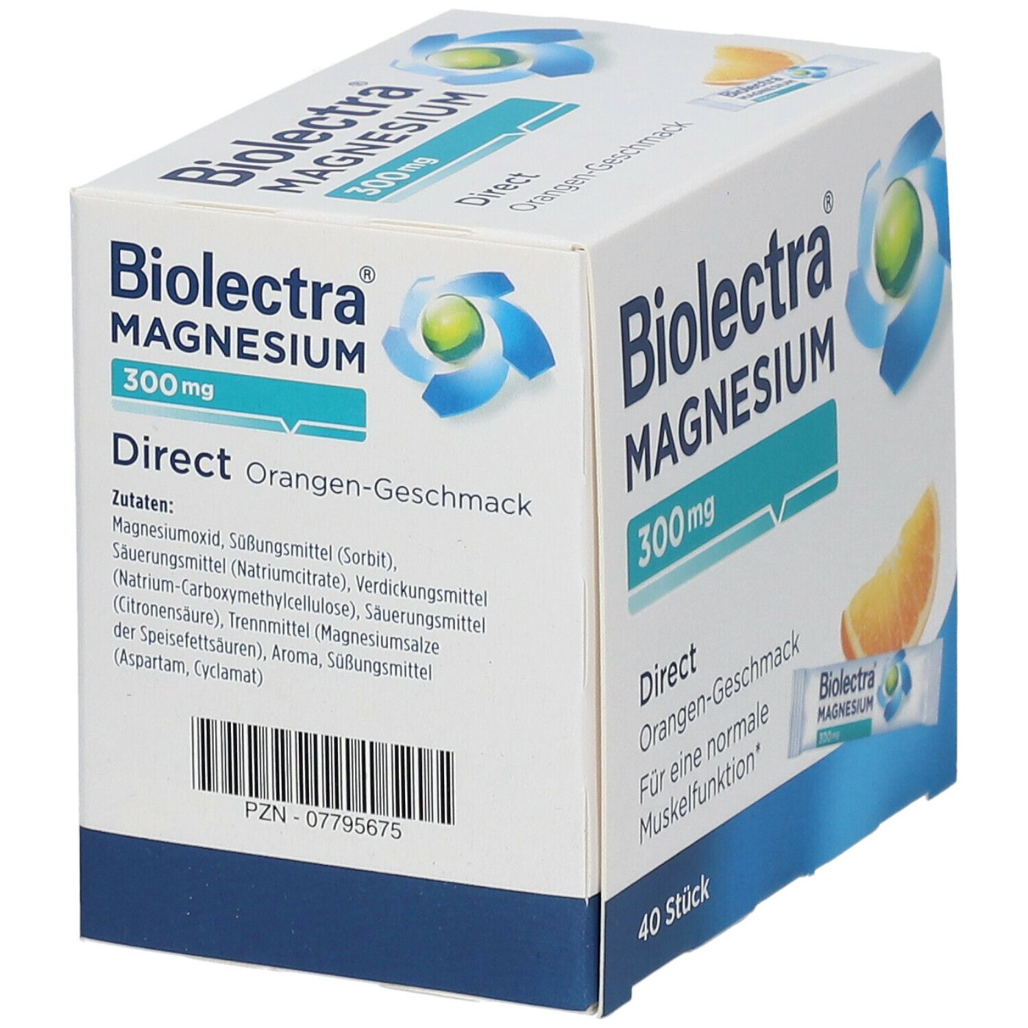 Biolectra Magnesium Mg Direct Orangengeschmack St Shop