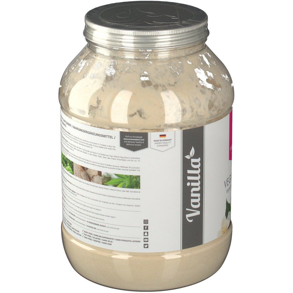 WOMENS BEST Vegan Protein Vanille 900 G Shop Apotheke