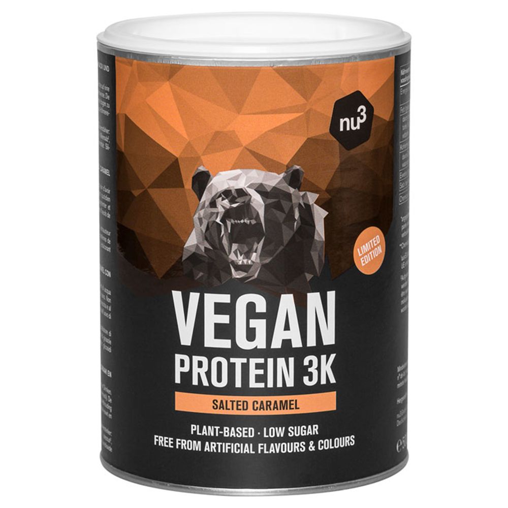 Nu3 Vegan Protein 3K Shake Salted Caramel 500 G Shop Apotheke