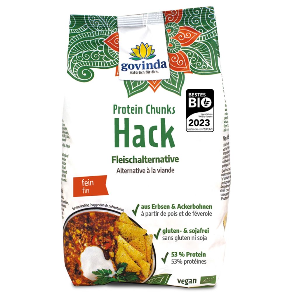 Govinda Protein Chunks Hack 125 G Shop Apotheke