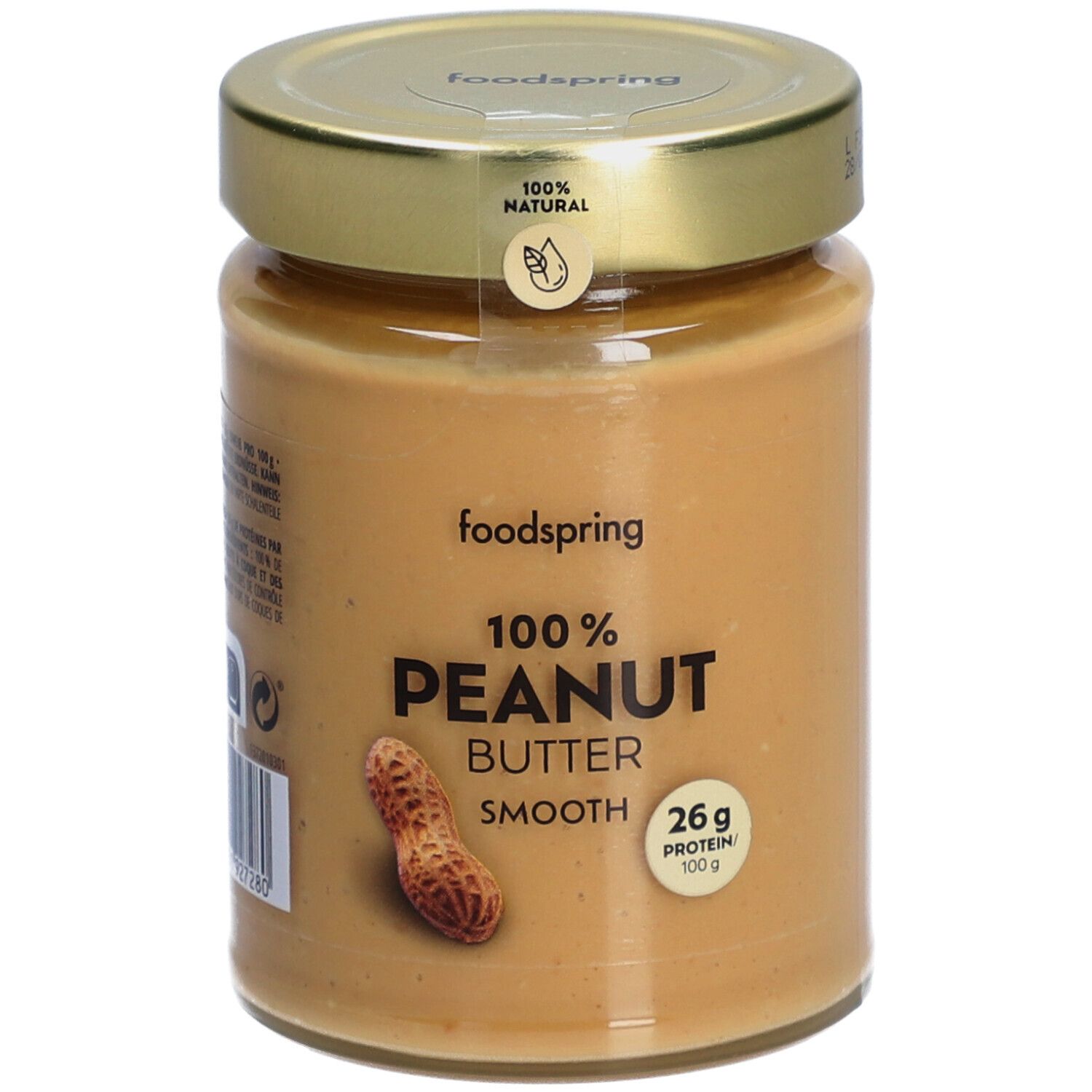 Foodspring CRUNCHY PEANUT BUTTER SMOOTH 300 G Shop Apotheke