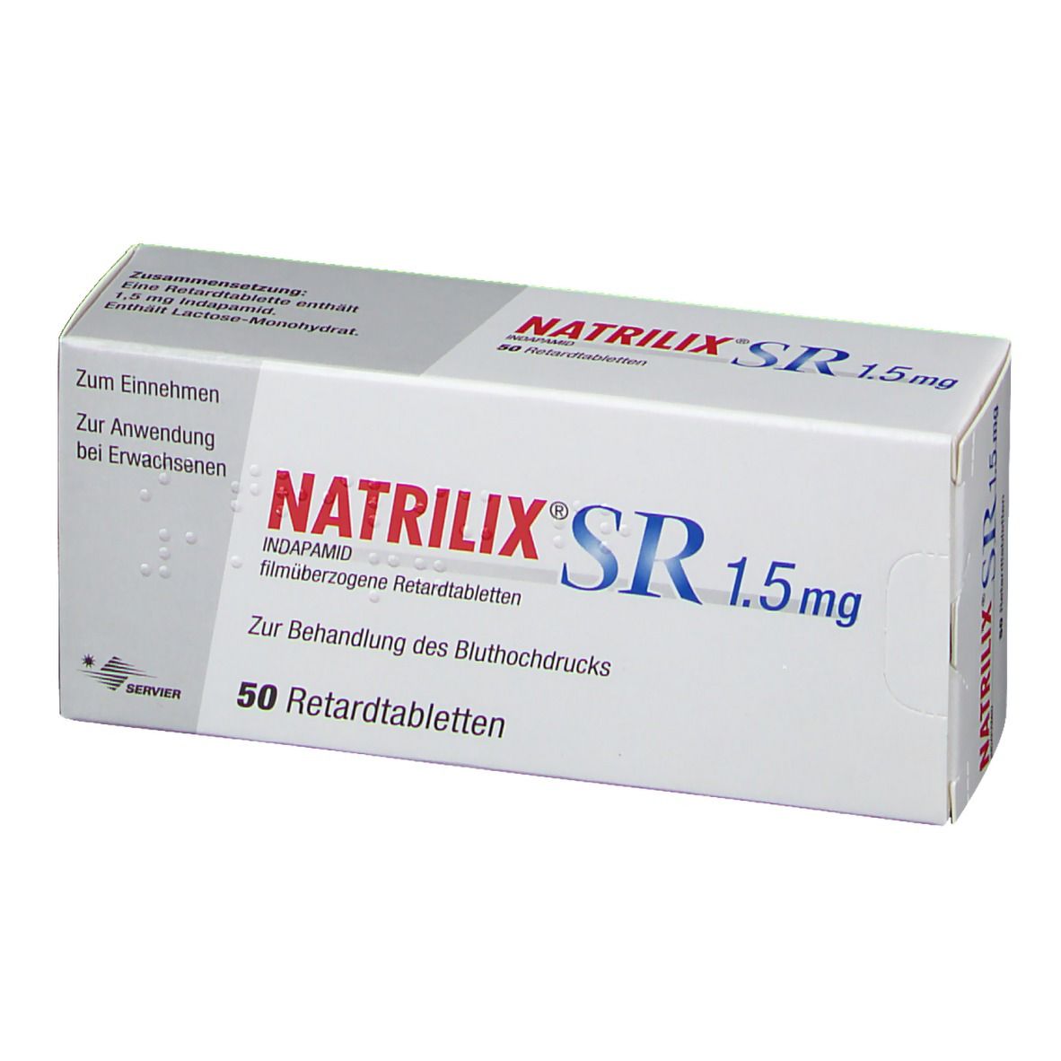 NATRILIX SR 1 5 Mg 50 St Mit Dem E Rezept Kaufen Shop Apotheke