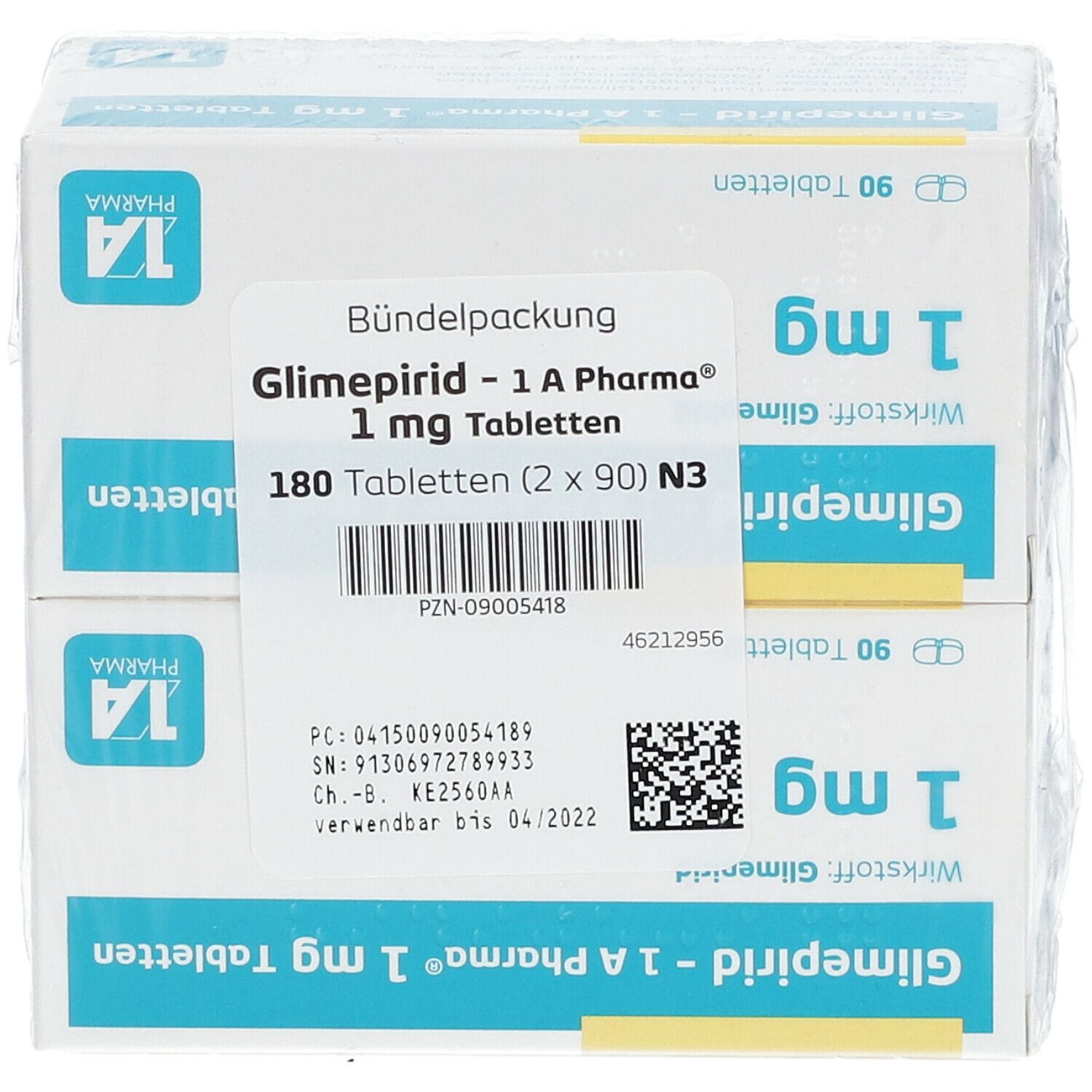 Glimepirid A Pharma Mg St Mit Dem E Rezept Kaufen Shop Apotheke