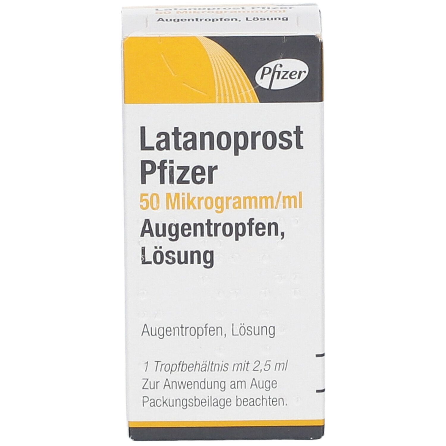 Latanoprost Pfizer 50 µg ml 2 5 ml mit dem E Rezept kaufen Shop Apotheke