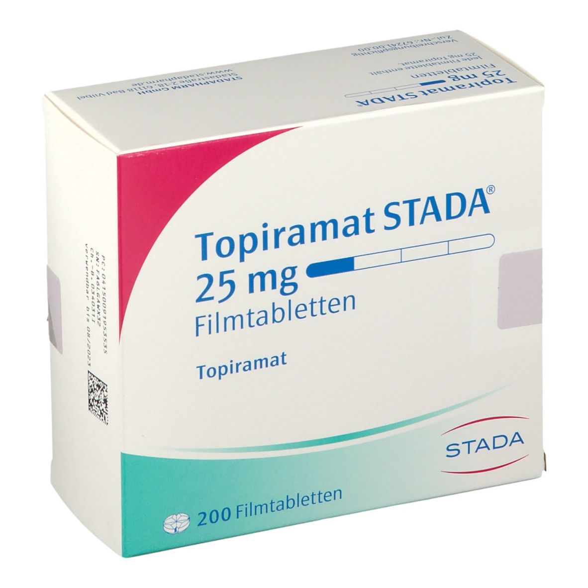 Topiramat STADA 25 Mg 200 St Mit Dem E Rezept Kaufen Shop Apotheke