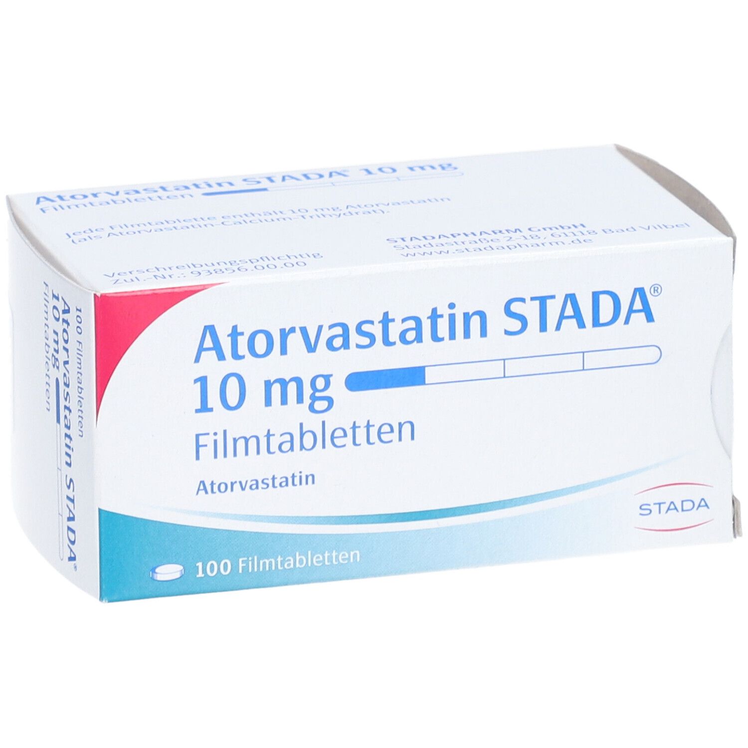 Atorvastatin STADA 10 Mg 100 St Mit Dem E Rezept Kaufen Shop Apotheke