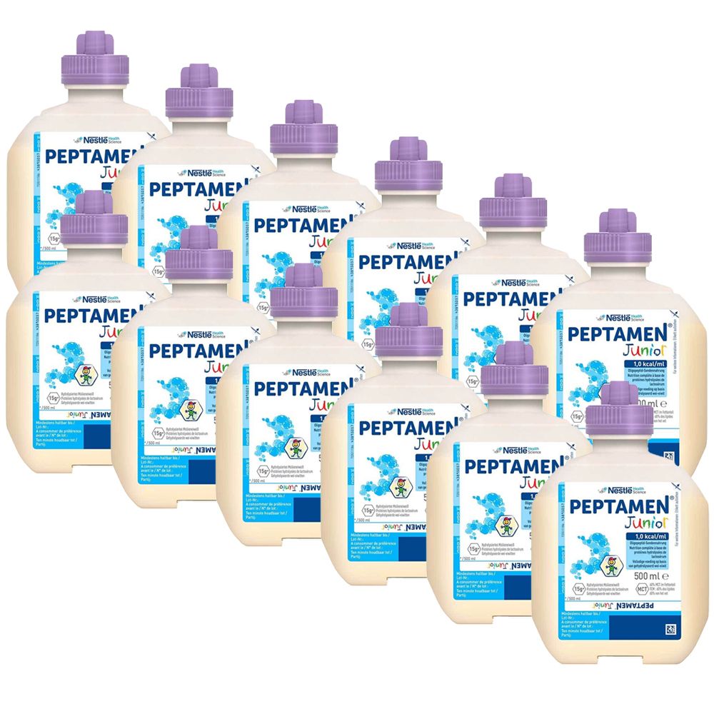 PEPTAMEN Junior Neutral 1 0 Kcal Ml 12x500 Ml Shop Apotheke