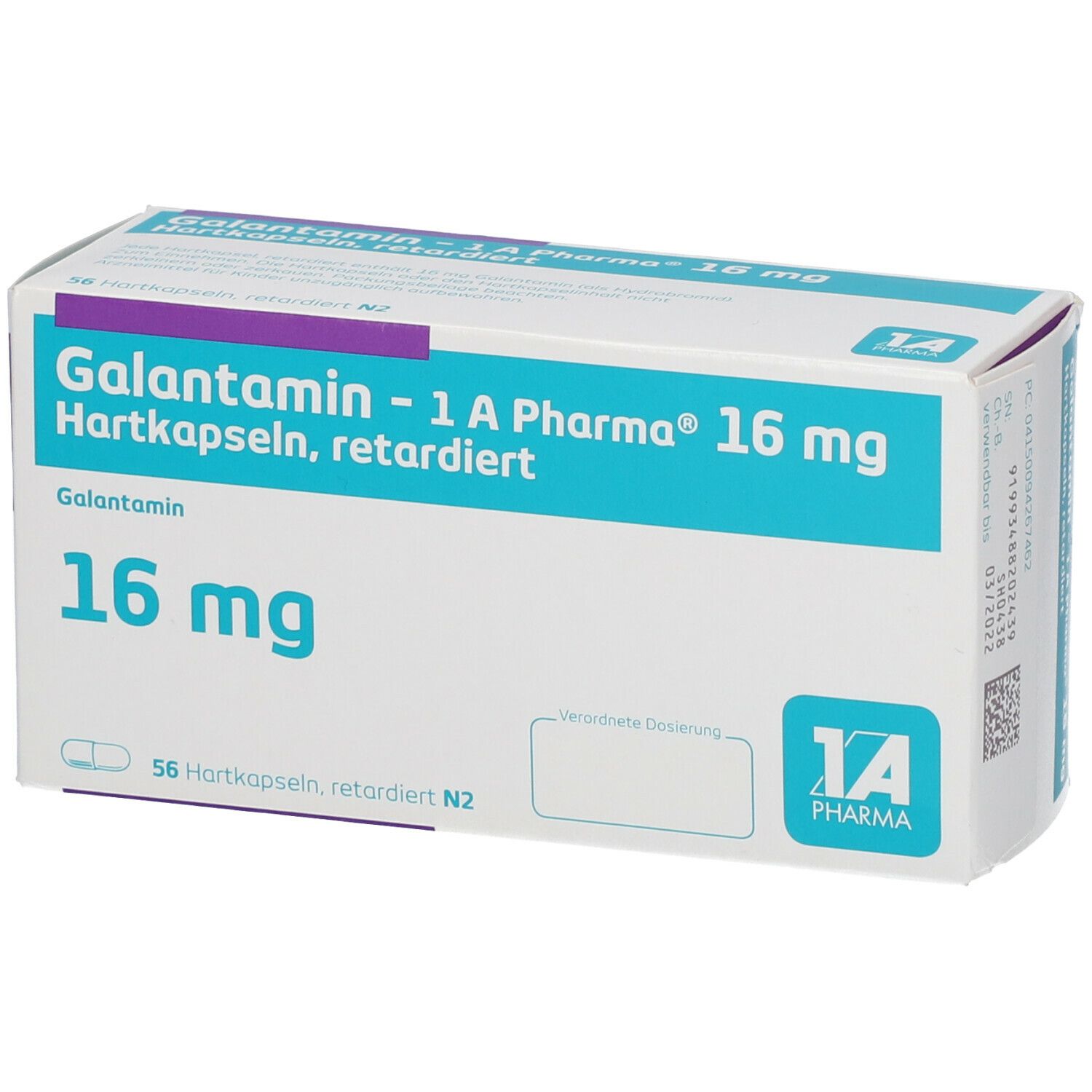 Galantamin A Pharma Mg St Mit Dem E Rezept Kaufen Shop