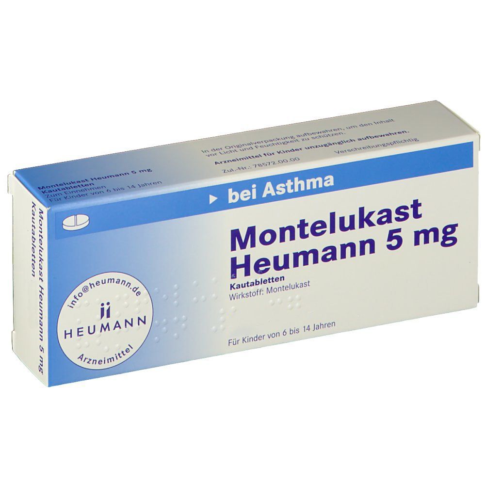 Montelukast Heumann Mg St Mit Dem E Rezept Kaufen Shop Apotheke