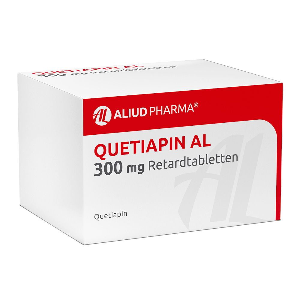 Quetiapin AL 300 Mg Retardtabletten 50 St Mit Dem E Rezept Kaufen