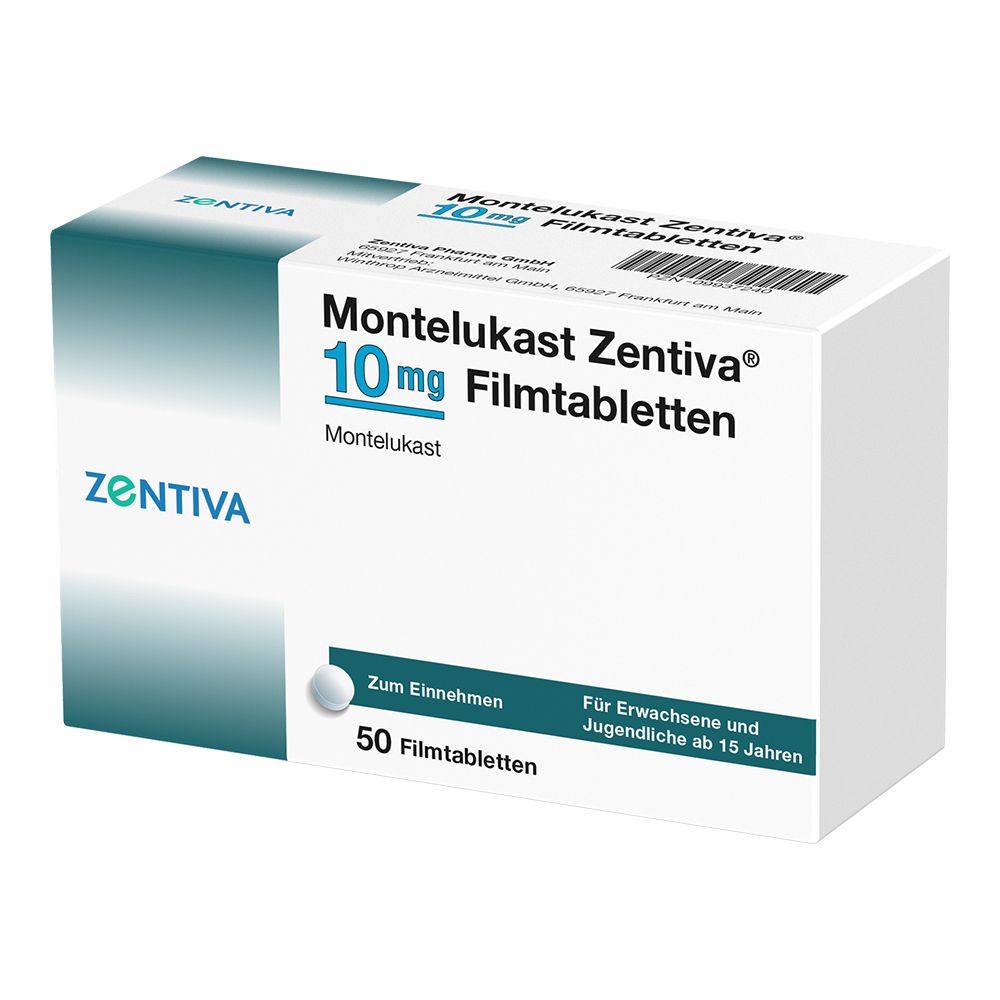 Montelukast Zentiva Mg St Mit Dem E Rezept Kaufen Shop Apotheke