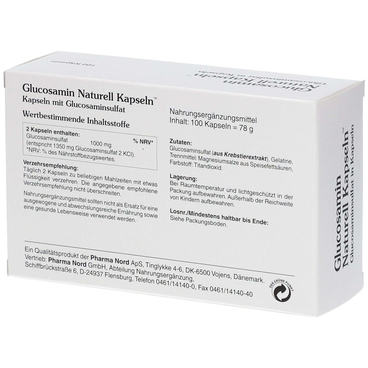 Glucosamin Naturell St Shop Apotheke