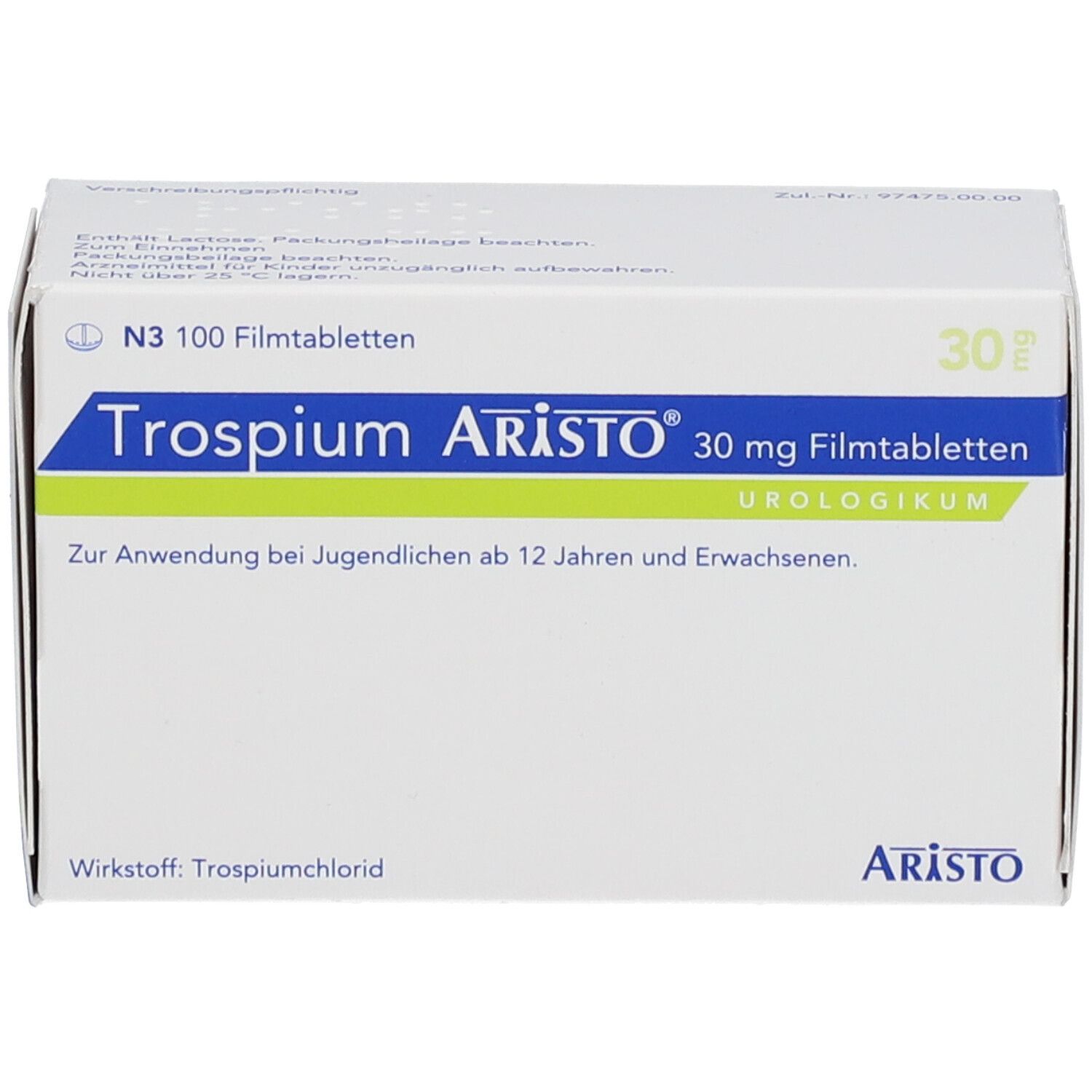 Trospium Aristo Mg St Mit Dem E Rezept Kaufen Shop Apotheke