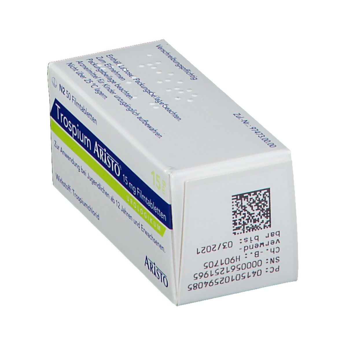 Trospium Aristo Mg St Mit Dem E Rezept Kaufen Shop Apotheke