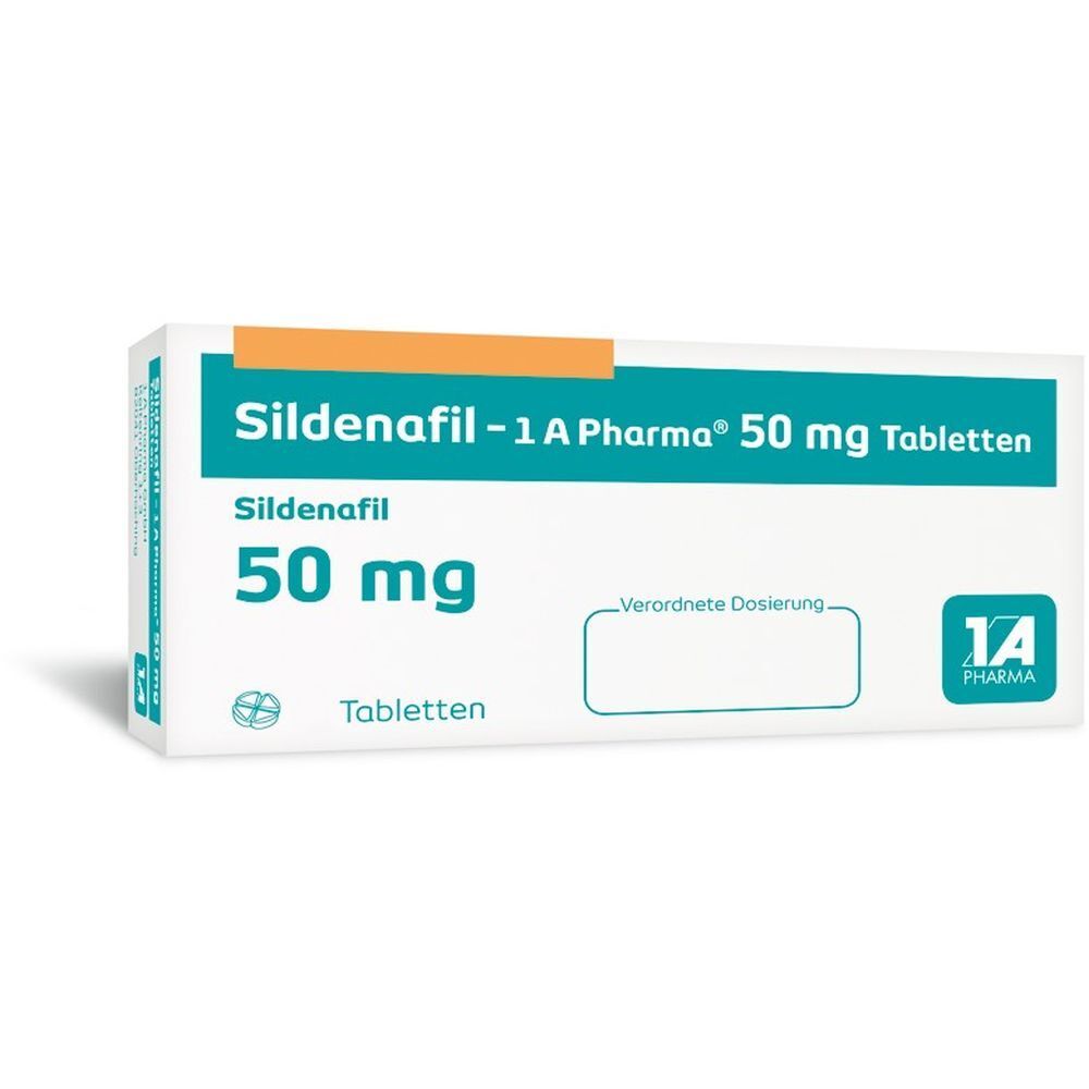 Sildenafil 1A Pharma 50Mg 24 St Mit Dem E Rezept Kaufen Shop Apotheke