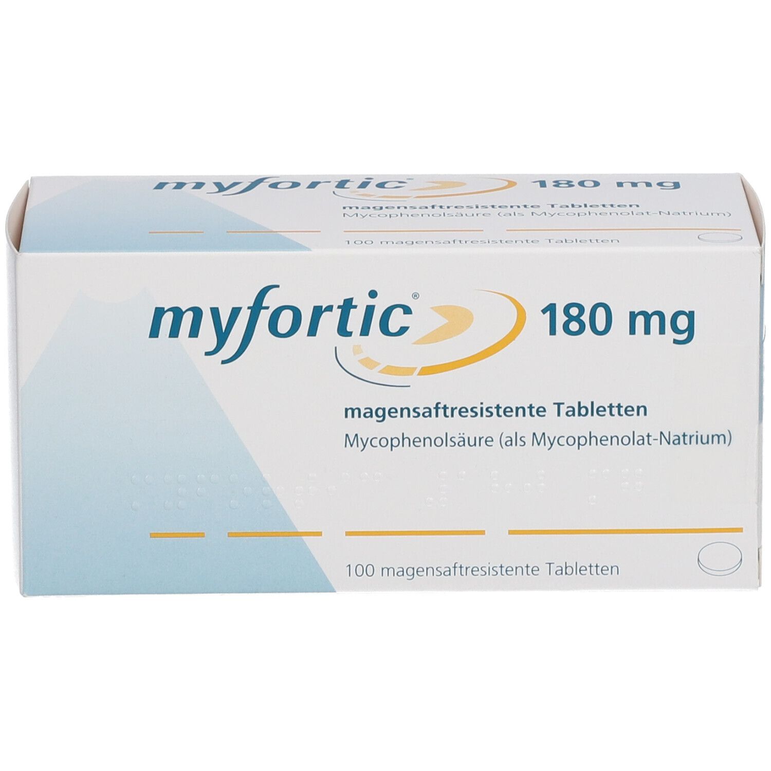 Myfortic 180 Mg 100 St Mit Dem E Rezept Kaufen Shop Apotheke