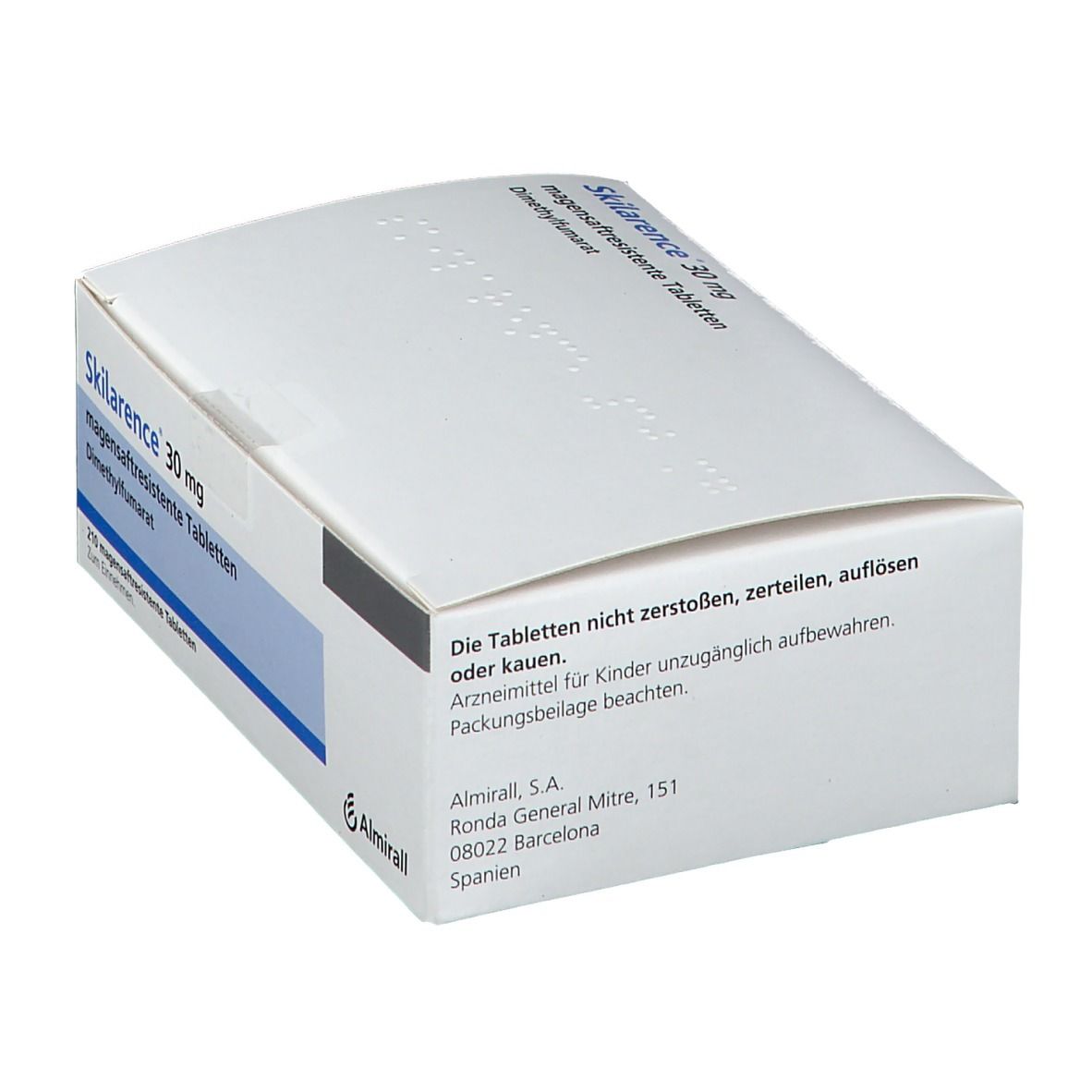 Skilarence 30 Mg 210 St Mit Dem E Rezept Kaufen Shop Apotheke