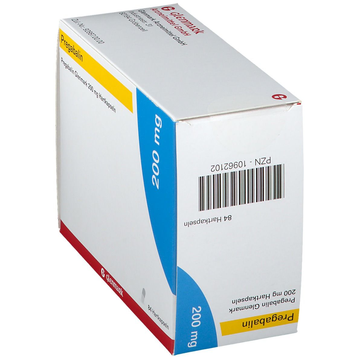 Pregabalin Glenmark 200 Mg 84 St Mit Dem E Rezept Kaufen Shop Apotheke