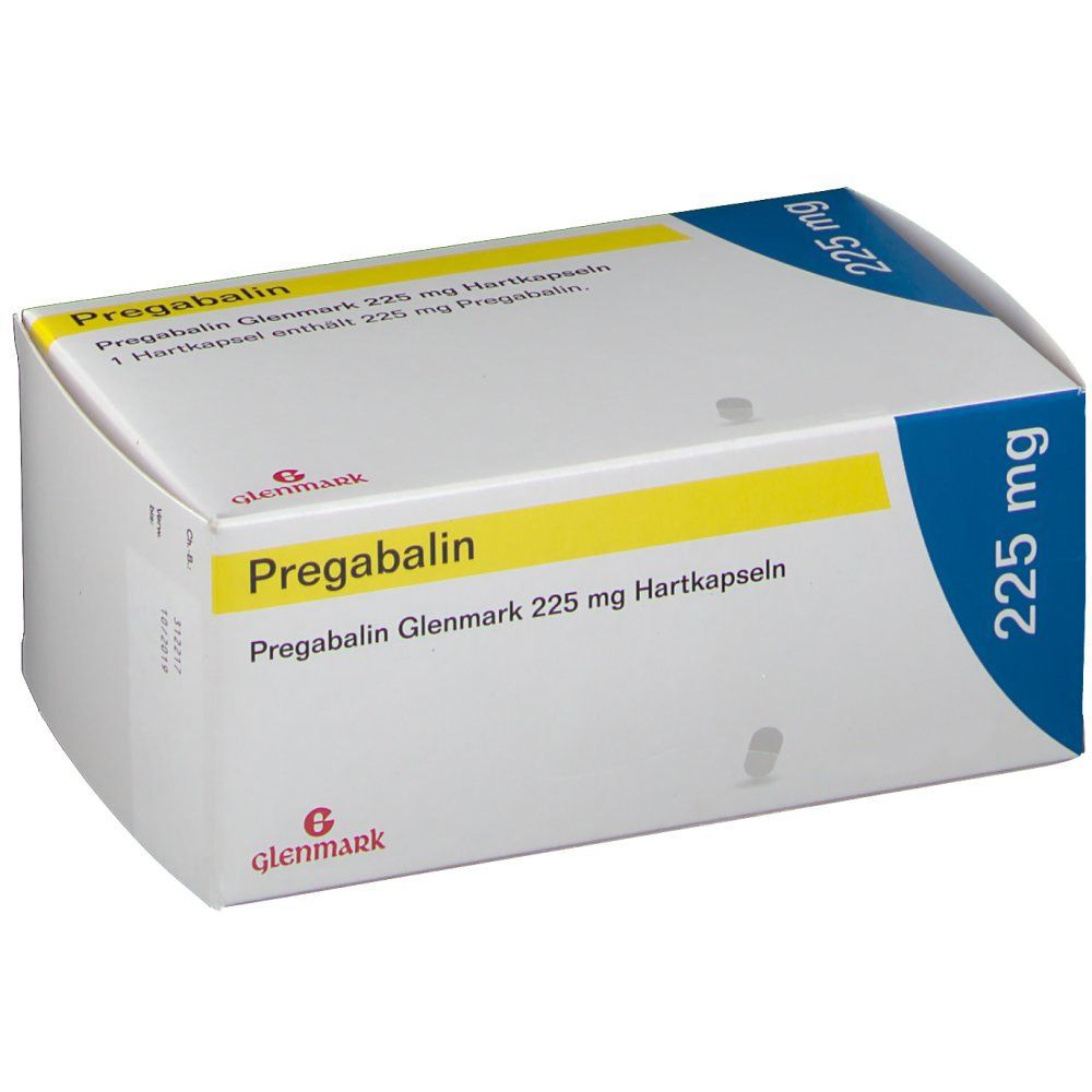 Pregabalin Glenmark 225 Mg 56 St Mit Dem E Rezept Kaufen Shop Apotheke