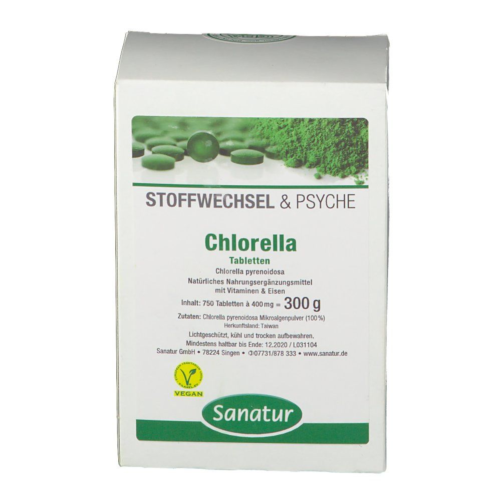 Chlorella Mikroalgen Mg Nachf Llpackung St Shop Apotheke At