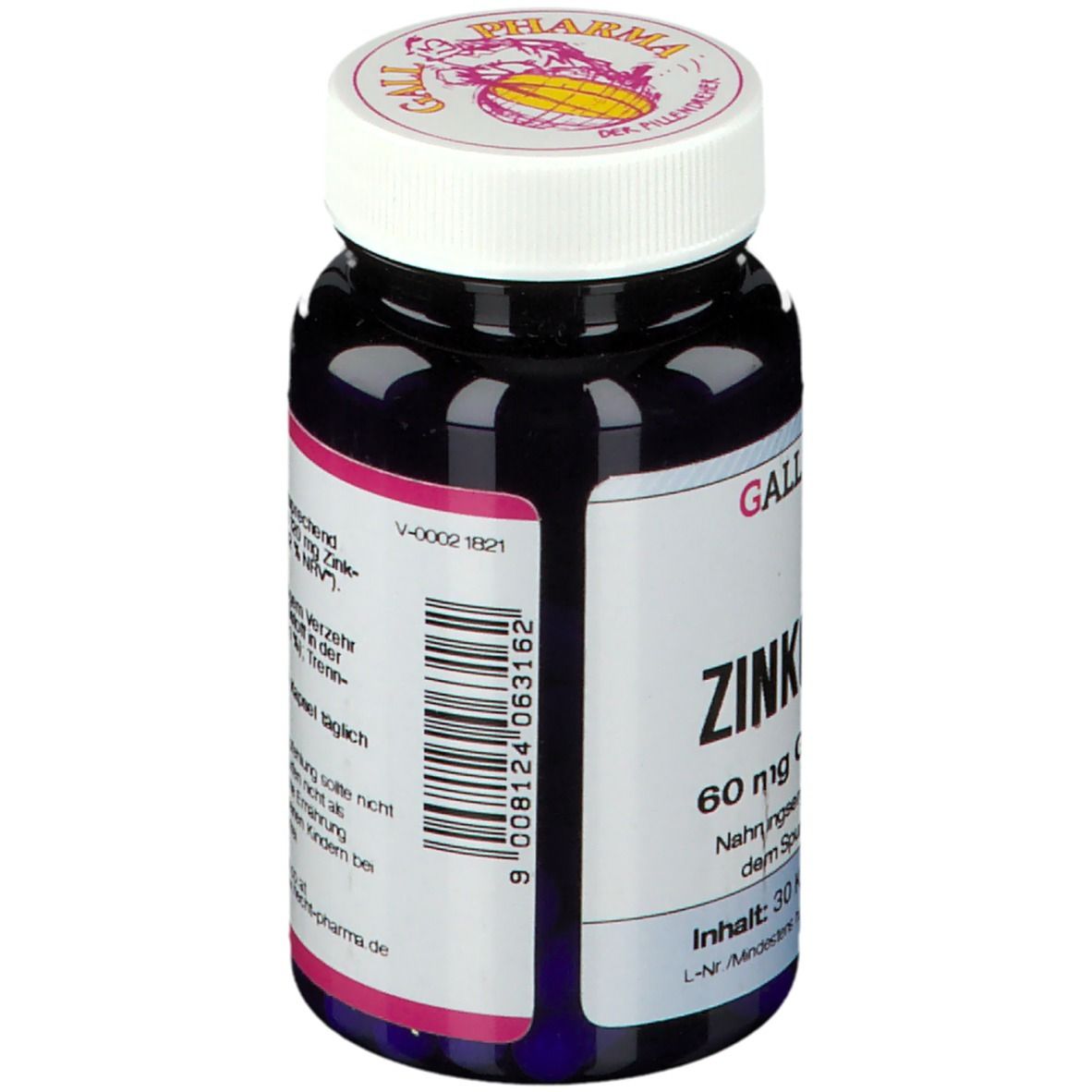 Zinkorotat 60 Mg GPH Kapseln 30 St Shop Apotheke