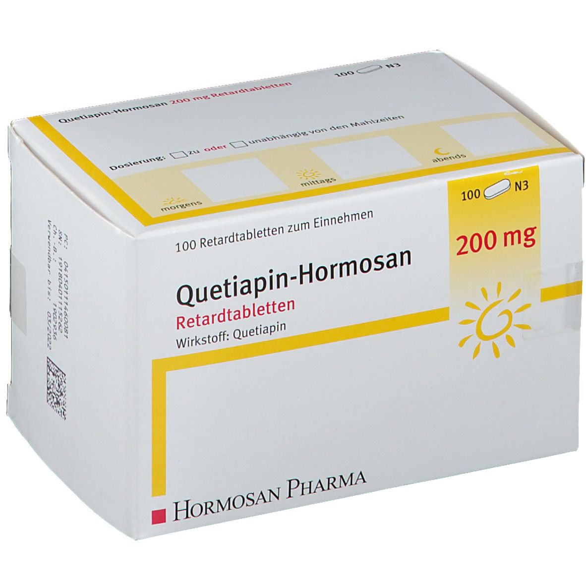 Quetiapin Hormosan Mg St Mit Dem E Rezept Kaufen Shop Apotheke