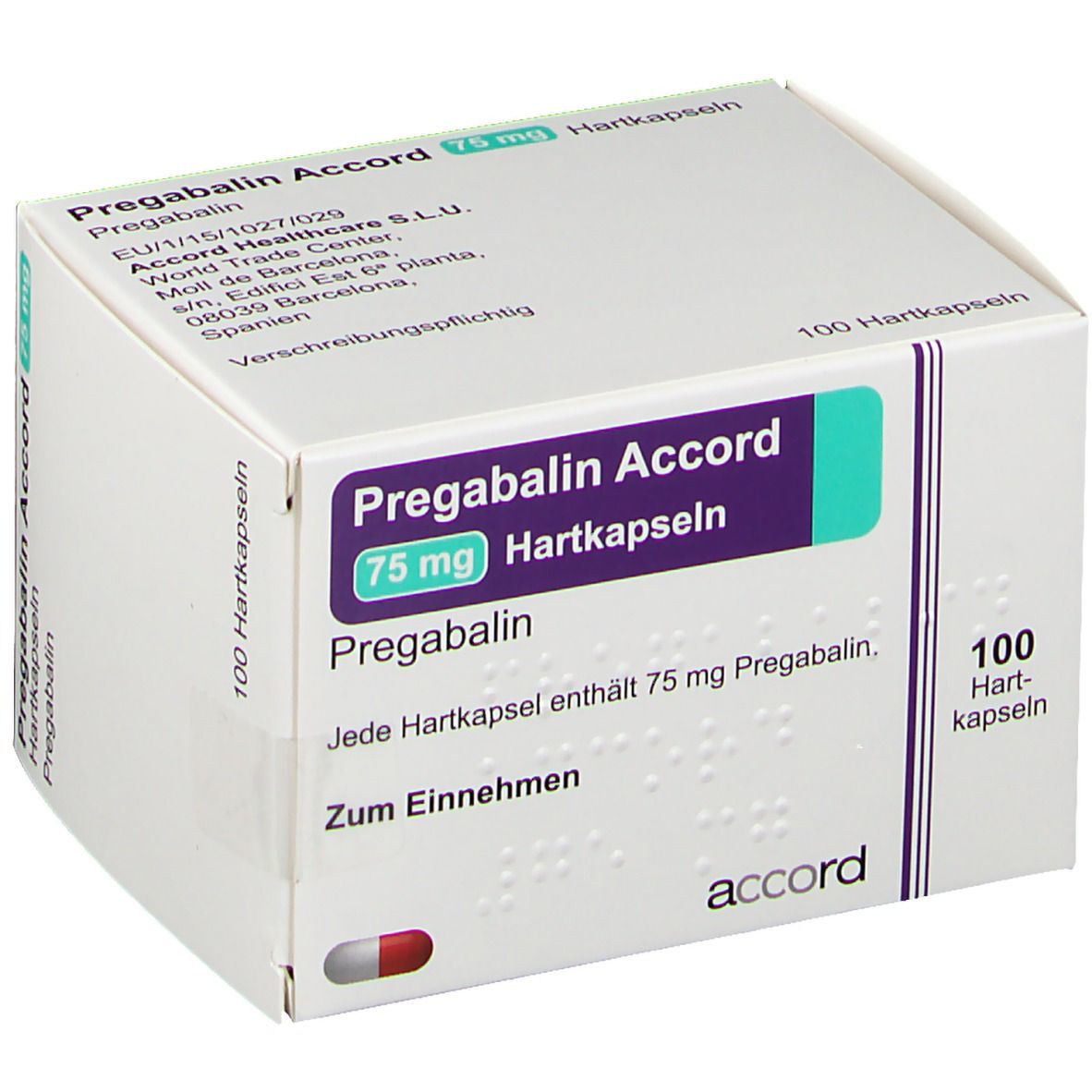 Pregabalin Accord Mg St Mit Dem E Rezept Kaufen Shop Apotheke