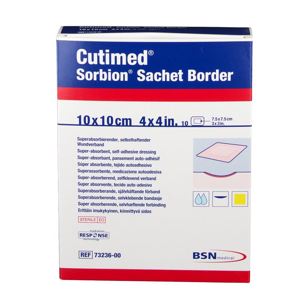 Cutimed Sorbion Sachet Border Cm X Cm St Shop Apotheke