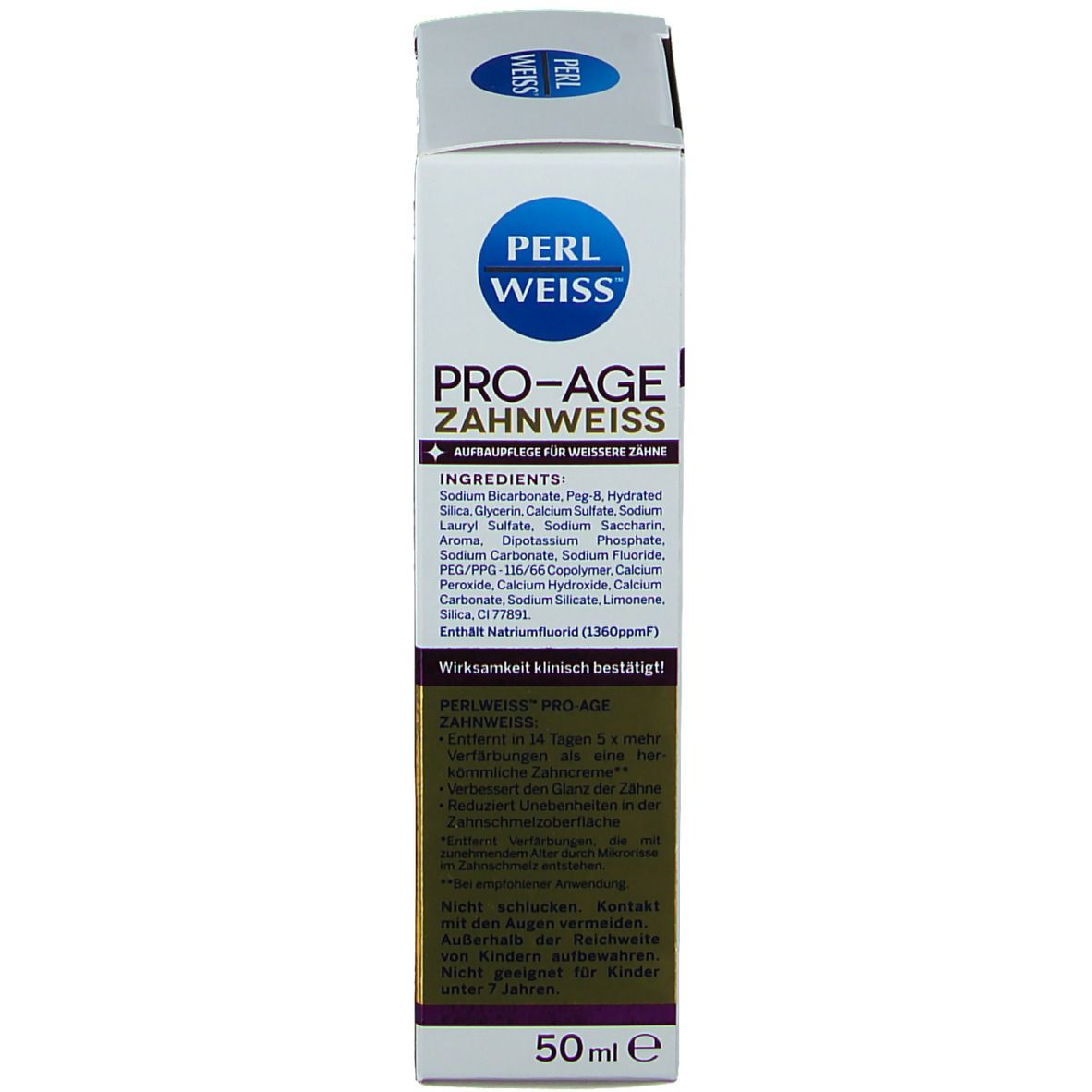 Perlweiss Perlweiss Pro Age Zahnweiss Ml Shop Apotheke At