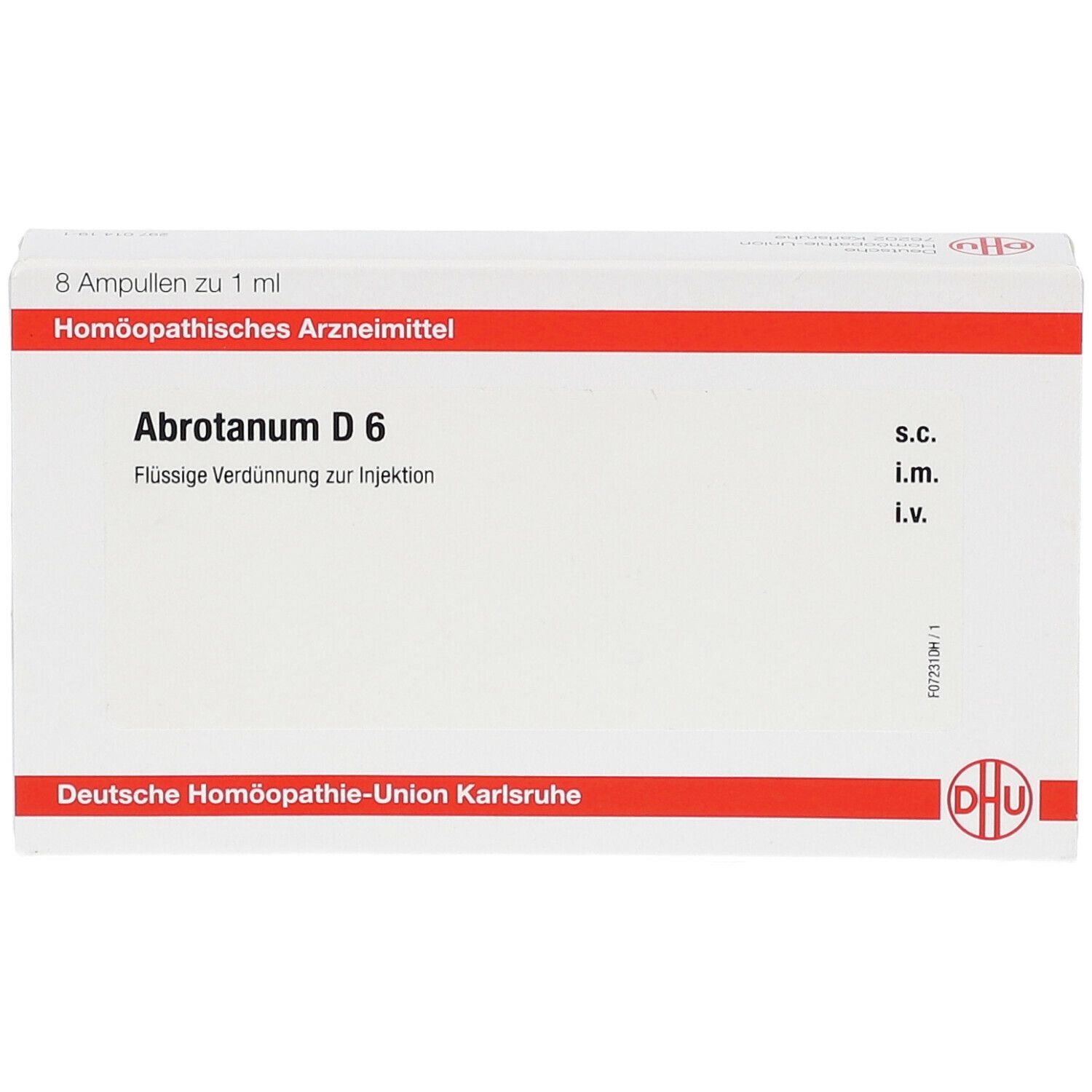 DHU Abrotanum D6 8x1 Ml Shop Apotheke