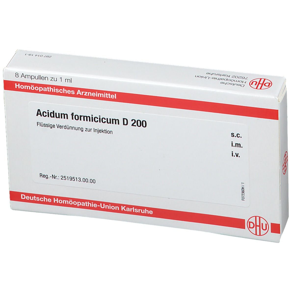 DHU Acidum Formicicum D200 8x1 Ml Shop Apotheke