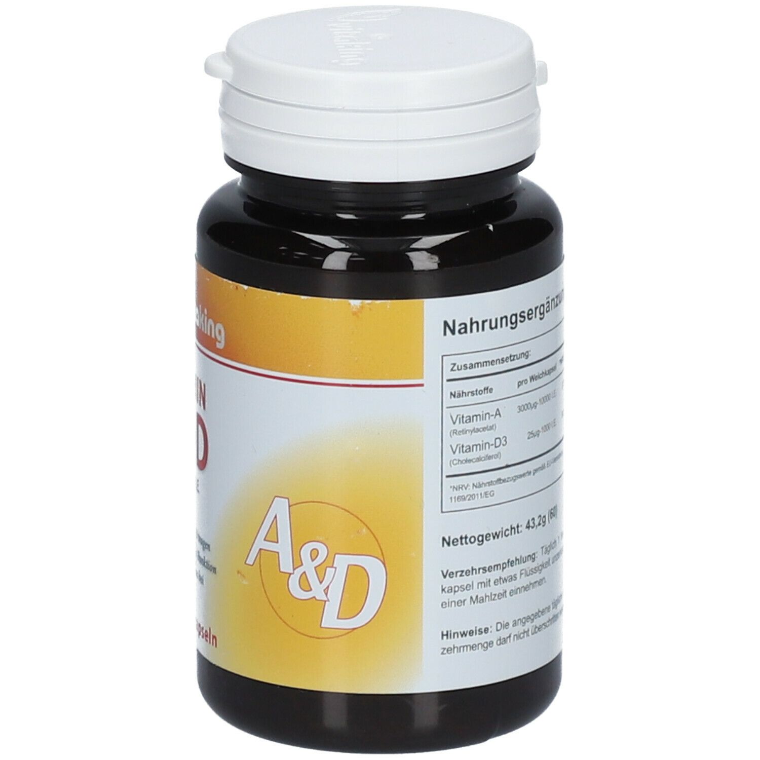 Vitaking VITAMIN A D 10 000 1 000 I E 60 St Shop Apotheke