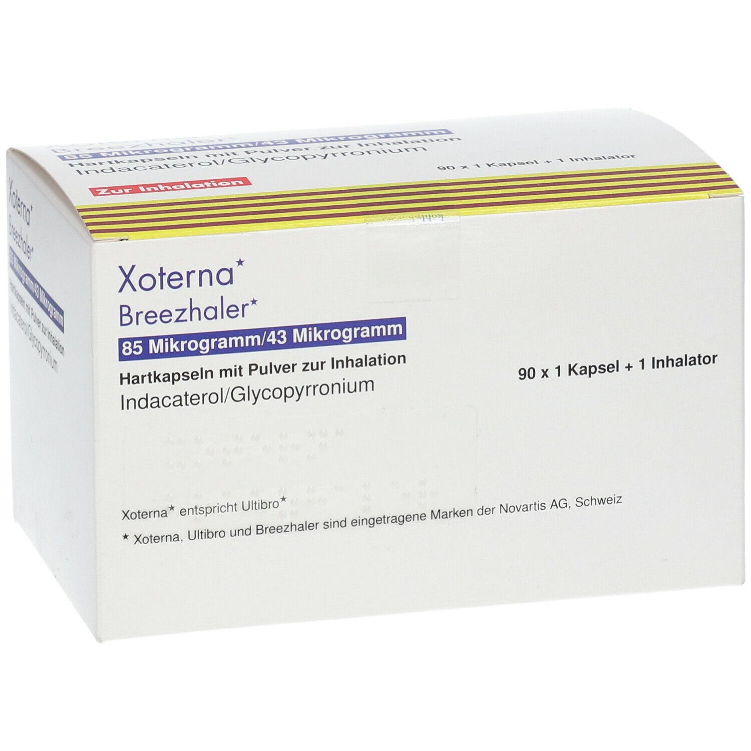 Xoterna Breezhaler G G St Mit Dem E Rezept Kaufen Shop