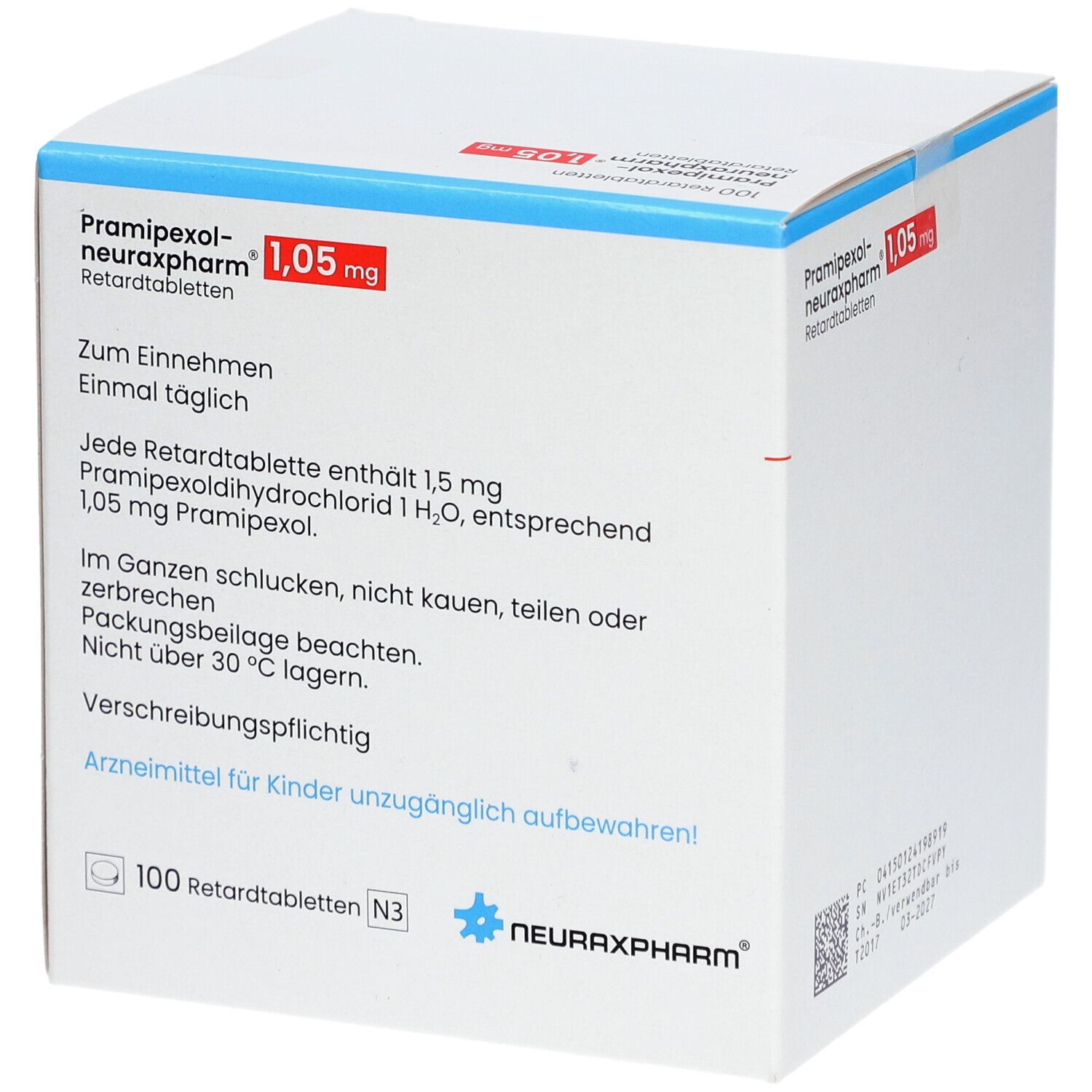 Pramipexol Neuraxpharm Mg St Mit Dem E Rezept Kaufen Shop