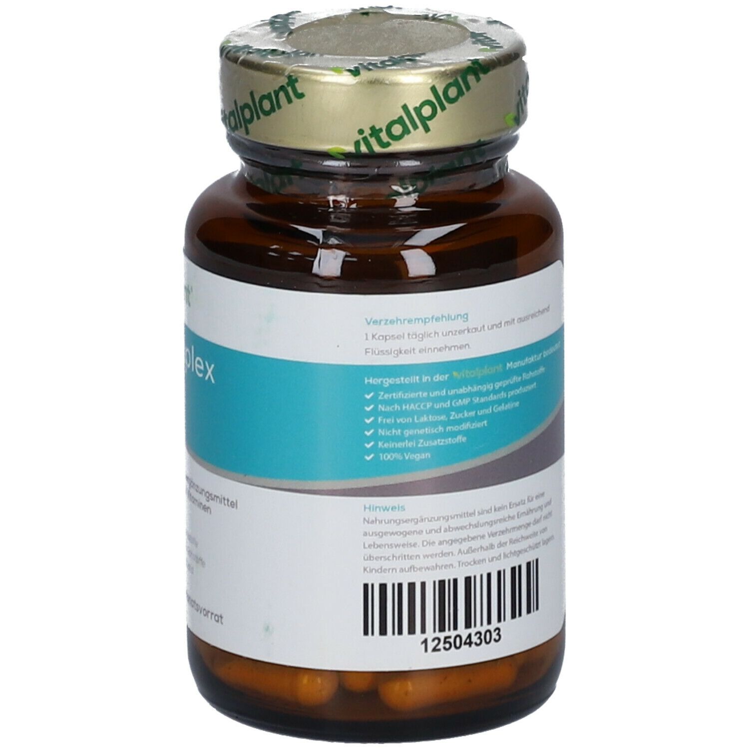 Vitalplant Vitamin B Komplex Forte 60 St Shop Apotheke