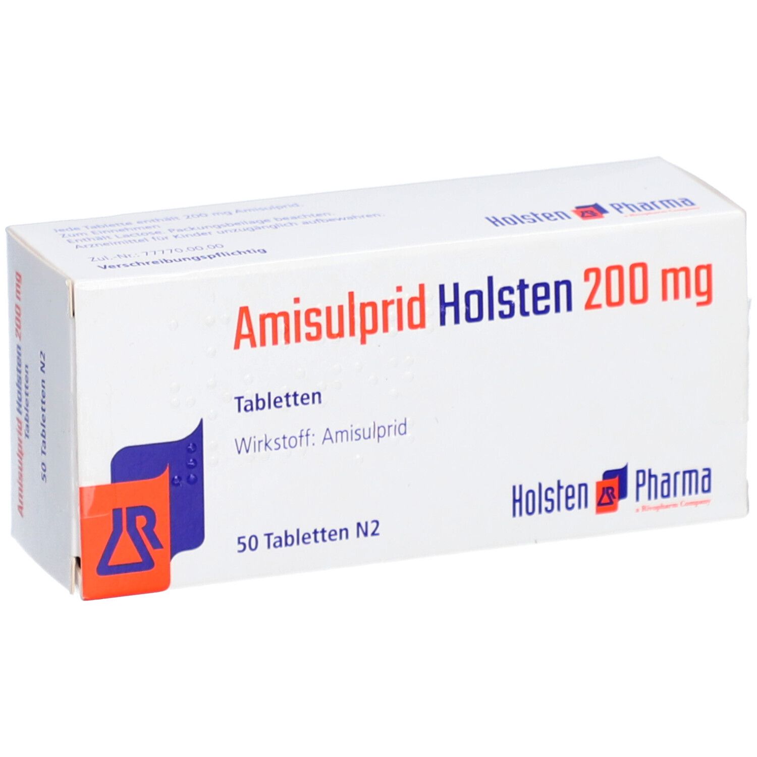 Amisulprid Holsten 200 Mg 50 St Mit Dem E Rezept Kaufen Shop Apotheke