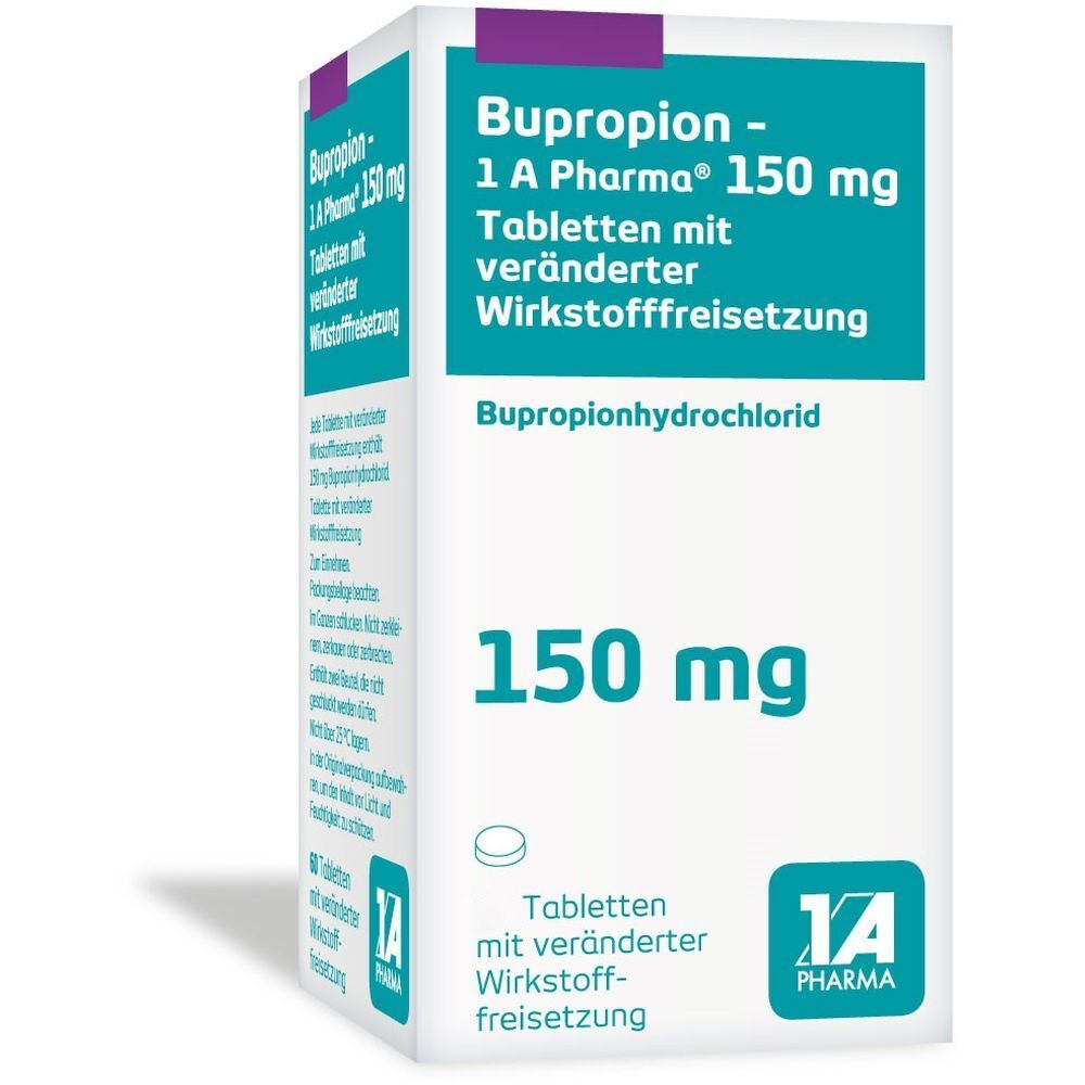 Bupropion A Pharma Mg St Mit Dem E Rezept Kaufen Shop Apotheke