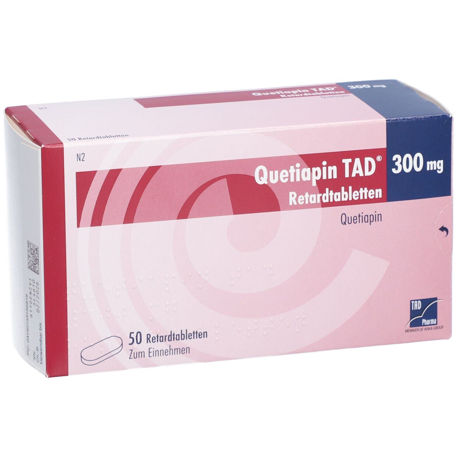 Quetiapin Tad Mg Retardtabletten St Mit Dem E Rezept Kaufen