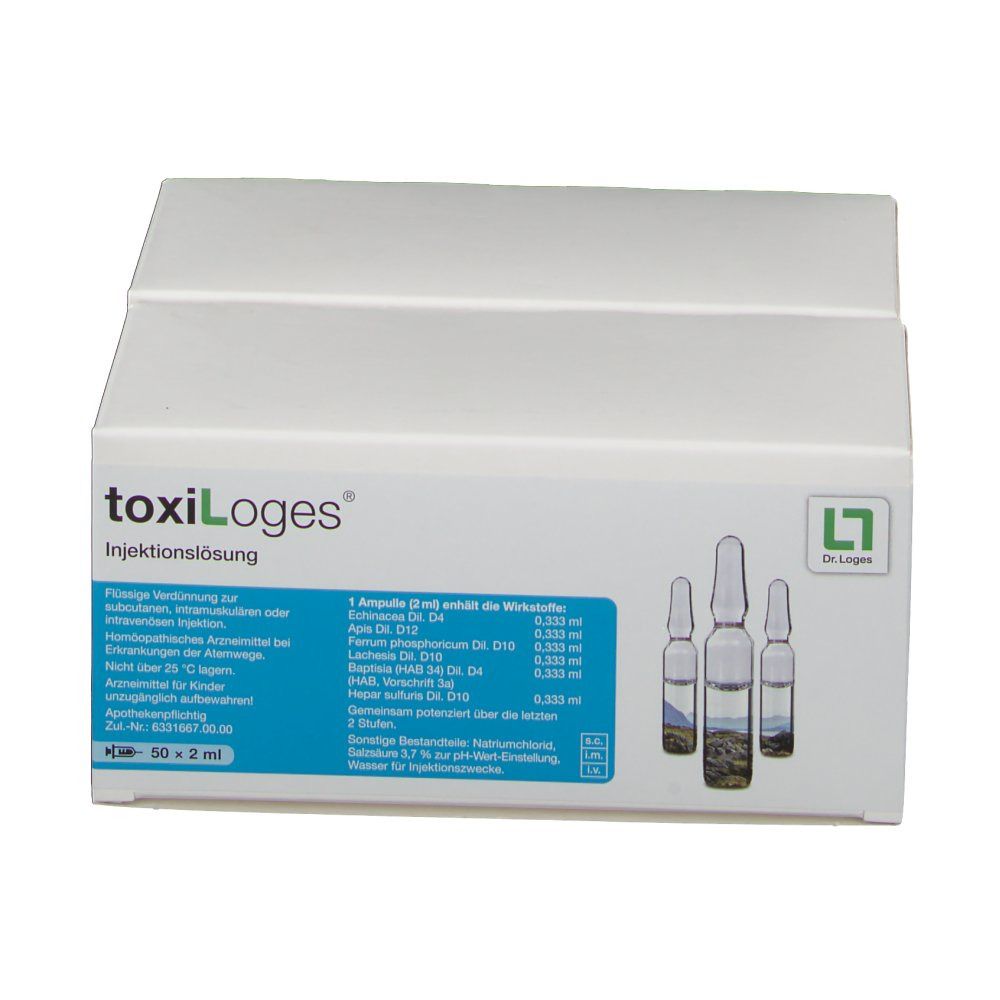 toxiLoges Injektionslösung Ampullen 100x2 ml Shop Apotheke