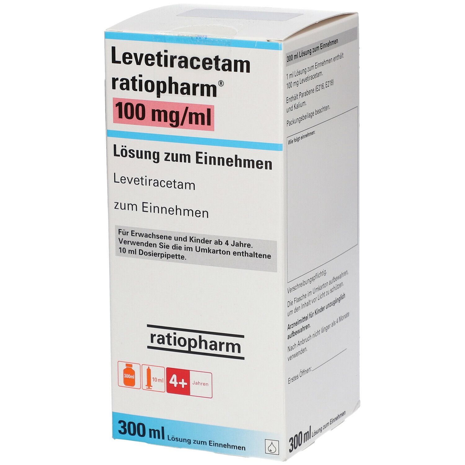 Levetiracetam Ratio Mg Ml Ml Mit Dem E Rezept Kaufen Shop