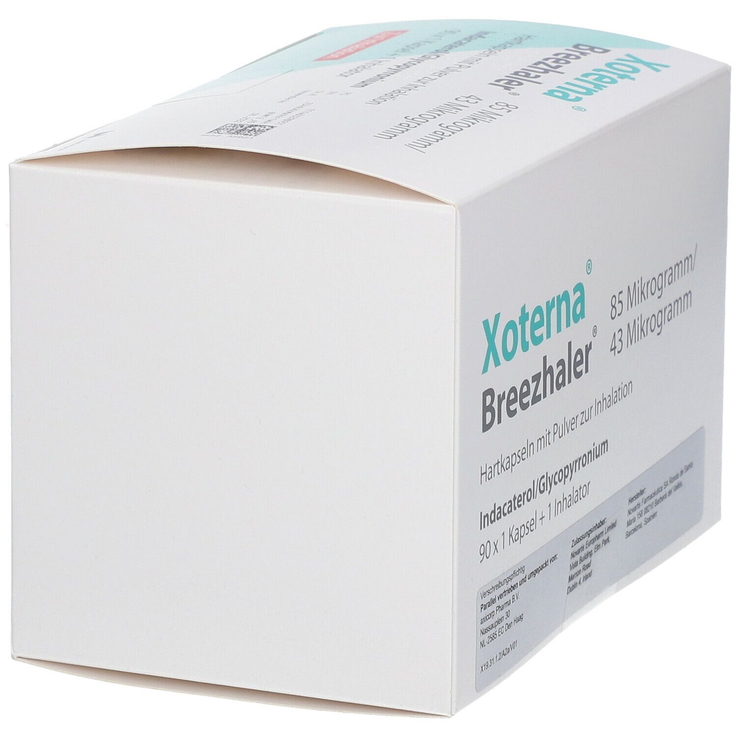 Xoterna Breezhaler 85 µg 43 µg 3x30 St mit dem E Rezept kaufen Shop