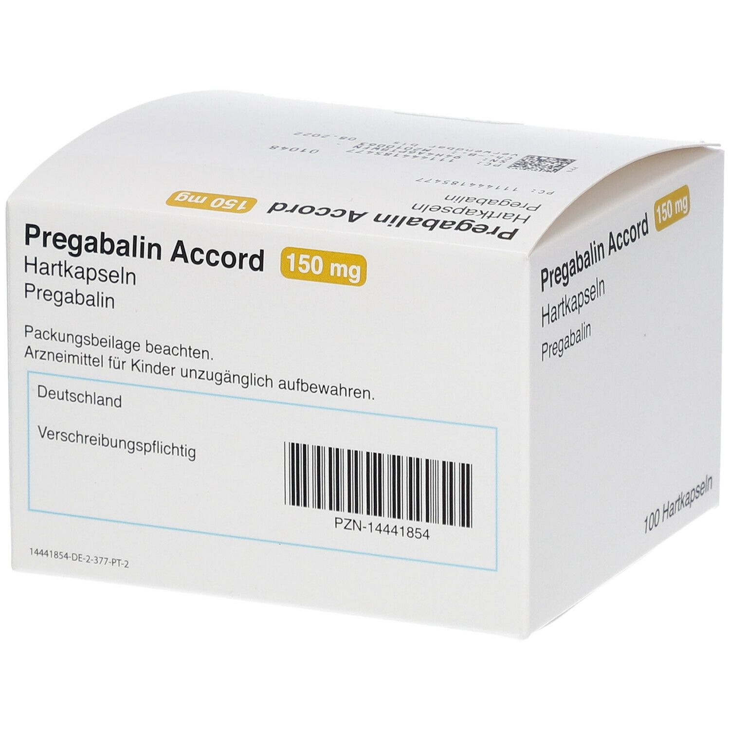 Pregabalin Accord Mg St Mit Dem E Rezept Kaufen Shop Apotheke