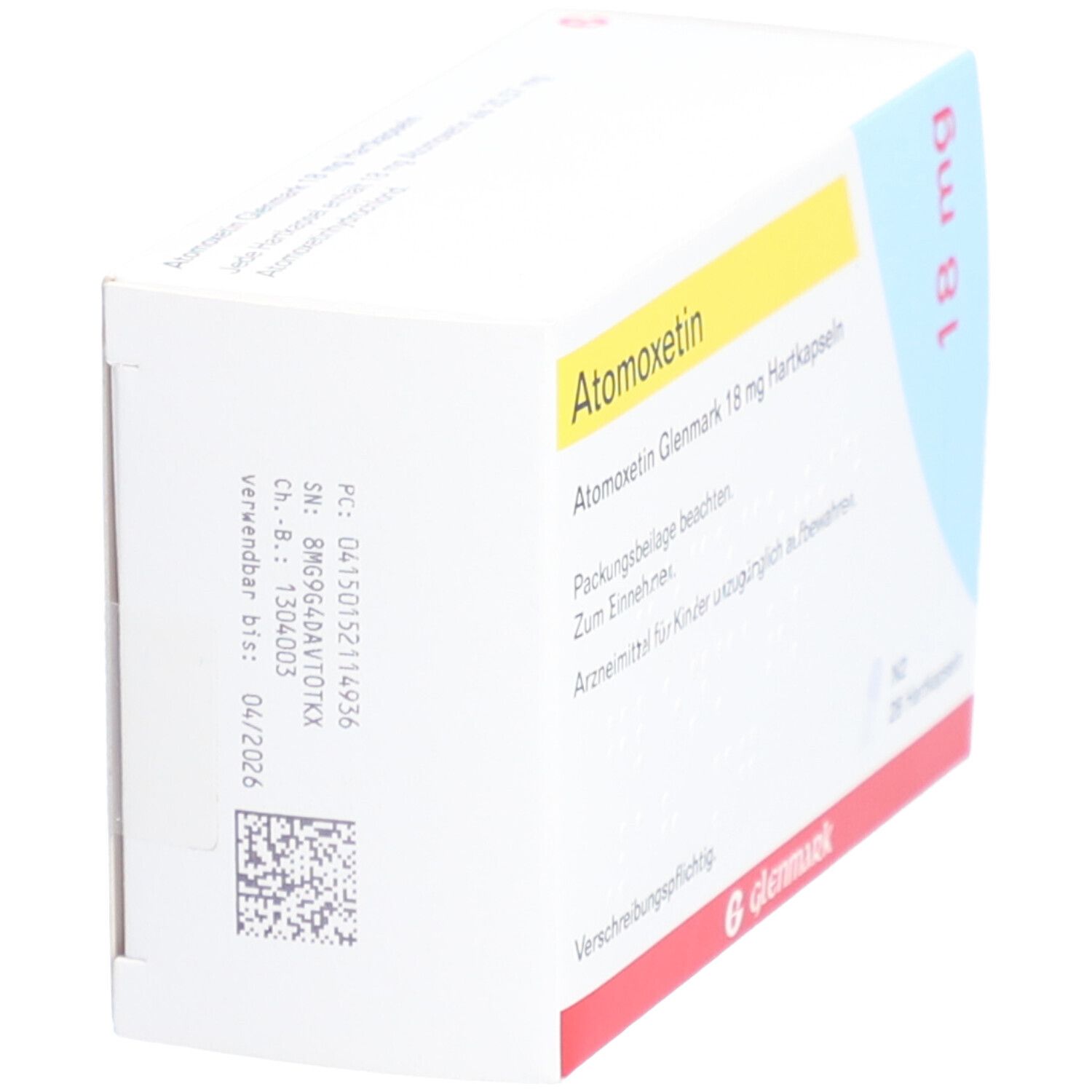 Atomoxetin Glenmark Mg St Mit Dem E Rezept Kaufen Shop Apotheke