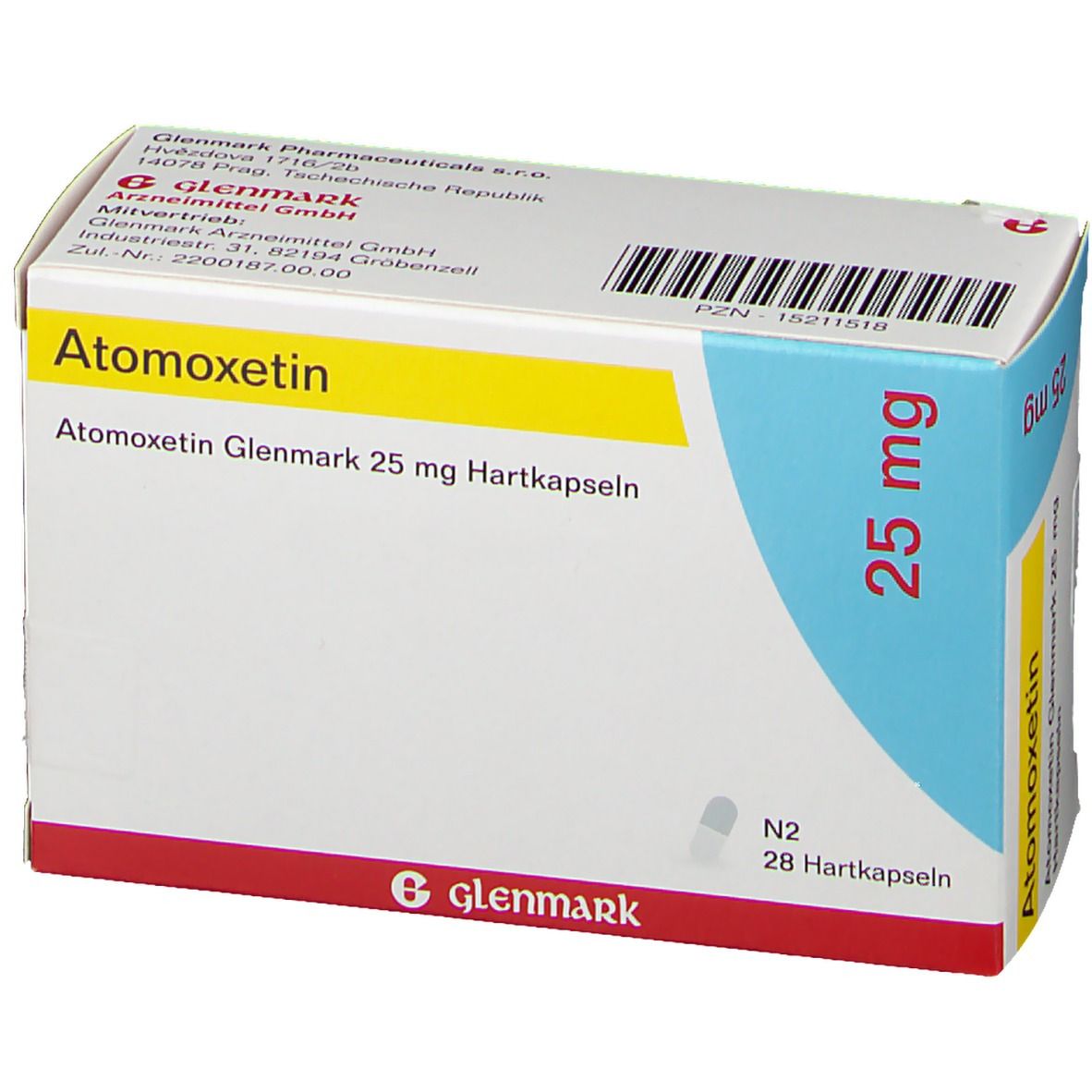 Atomoxetin Glenmark Mg St Mit Dem E Rezept Kaufen Shop Apotheke