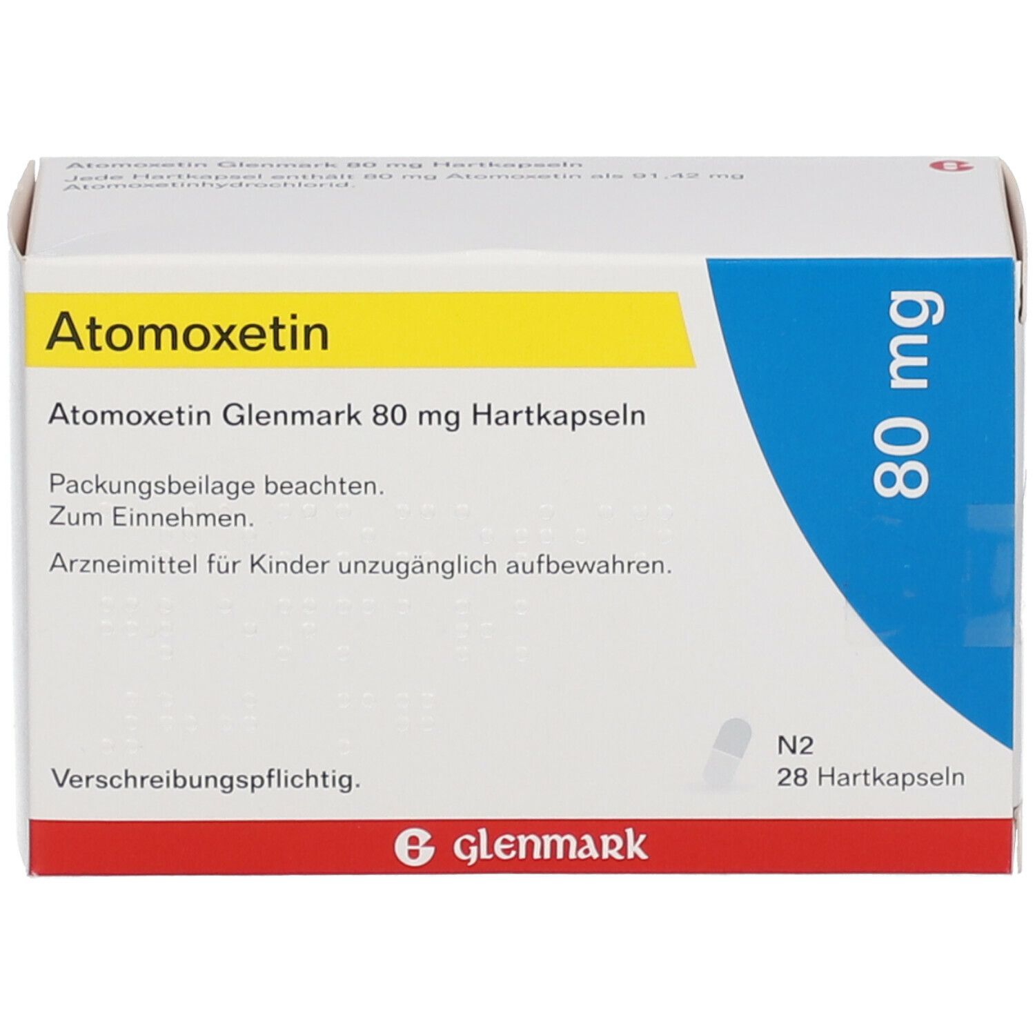 Atomoxetin Glenmark Mg St Mit Dem E Rezept Kaufen Shop Apotheke