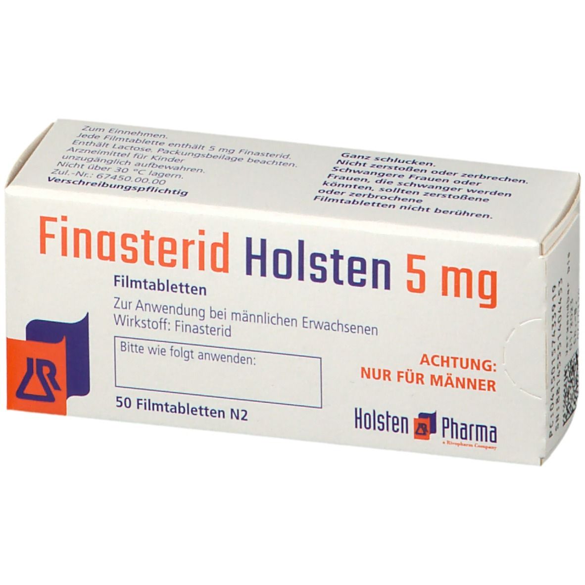 Finasterid Holsten Mg Filmtabletten St Mit Dem E Rezept Kaufen