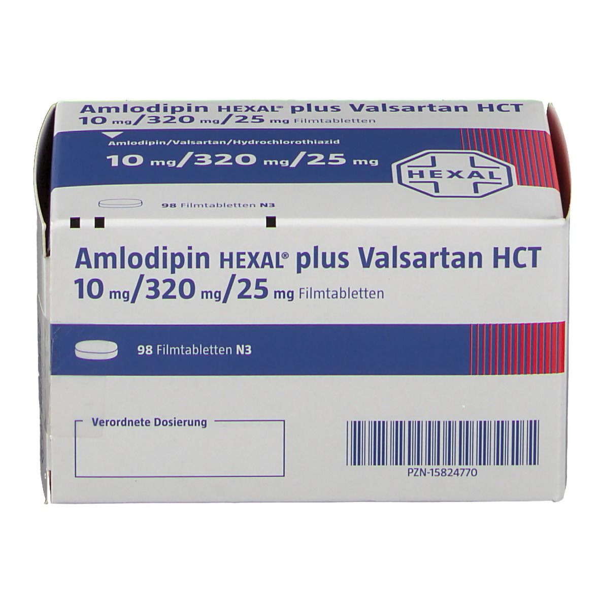 Amlodipin Hexal Plus Valsartan Hct Mg Mg Mg St Mit Dem E