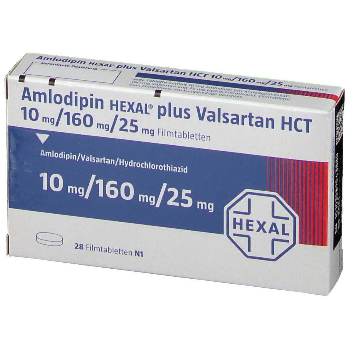 Amlodipin Hexal Plus Valsartan Hct Mg Mg Mg St Mit Dem E