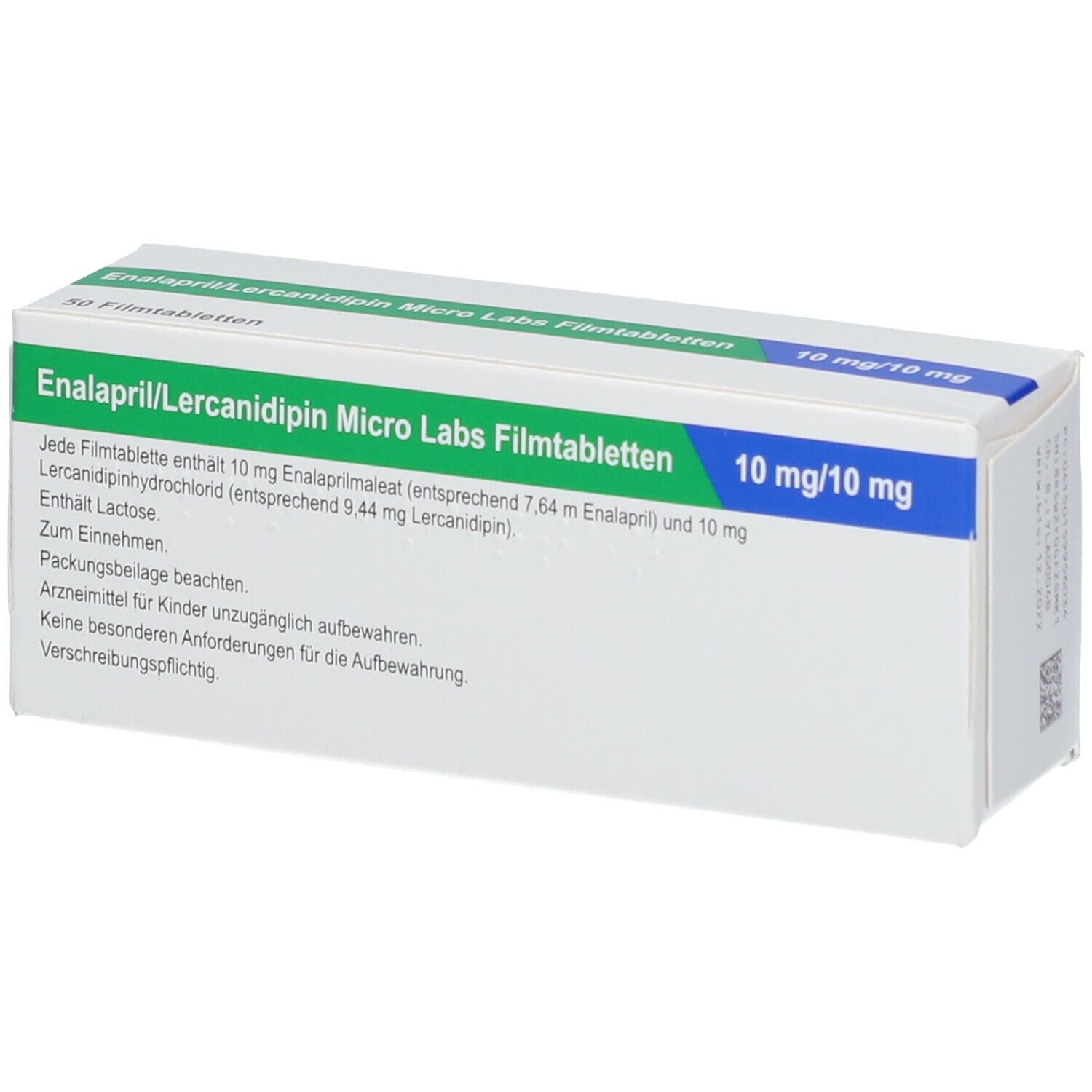 Enalapril Lercanidipin Micro Labs Mg Mg St Mit Dem E Rezept